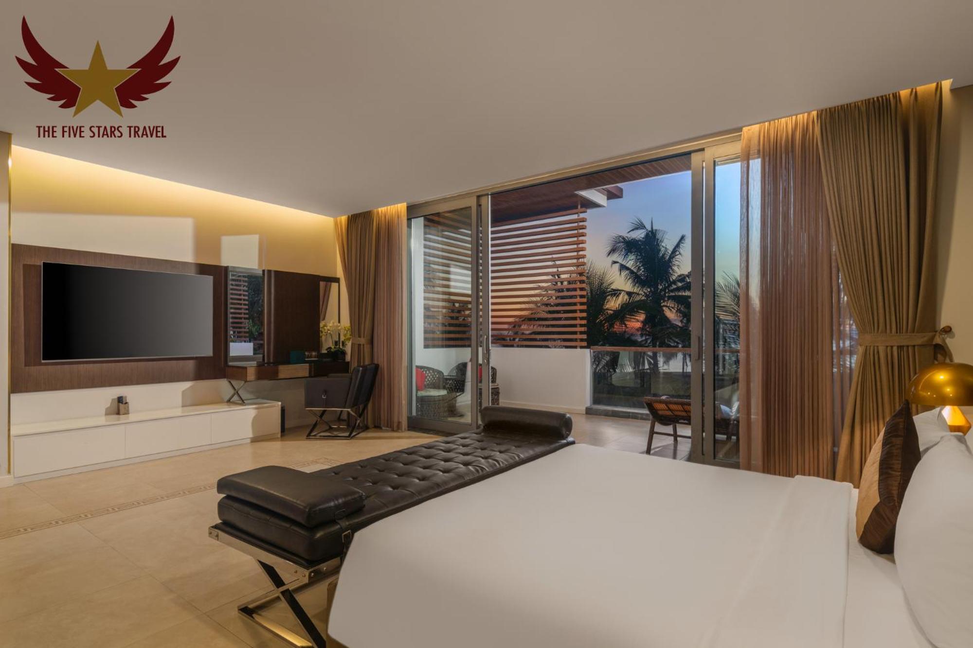 The Five Villas 8 Bedrooms Beachfront - K3 Дананг Екстериор снимка