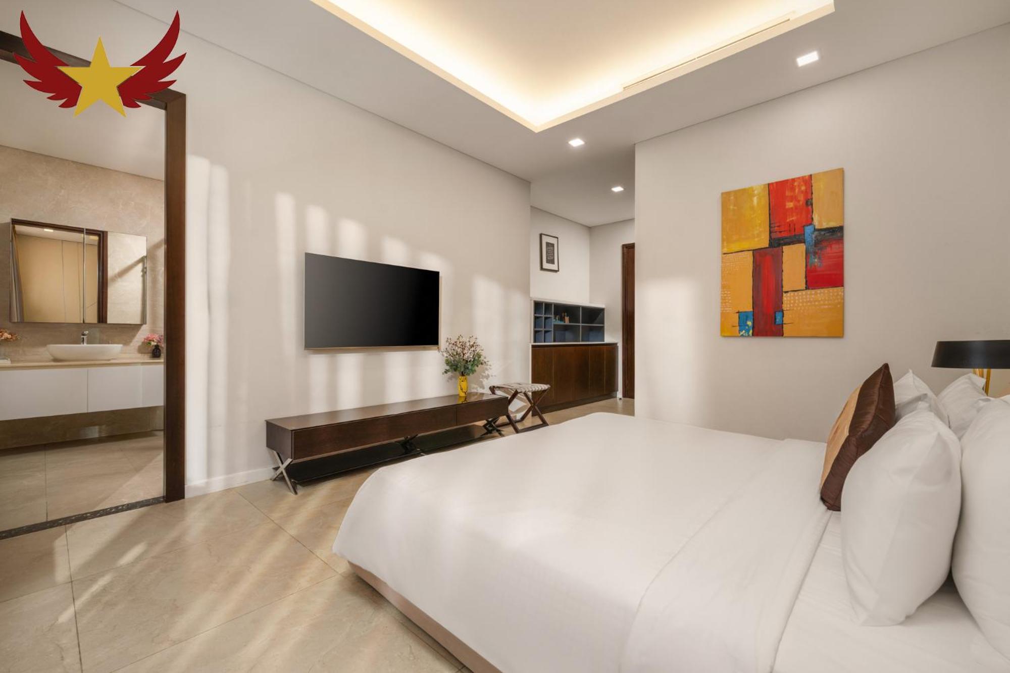 The Five Villas 8 Bedrooms Beachfront - K3 Дананг Екстериор снимка