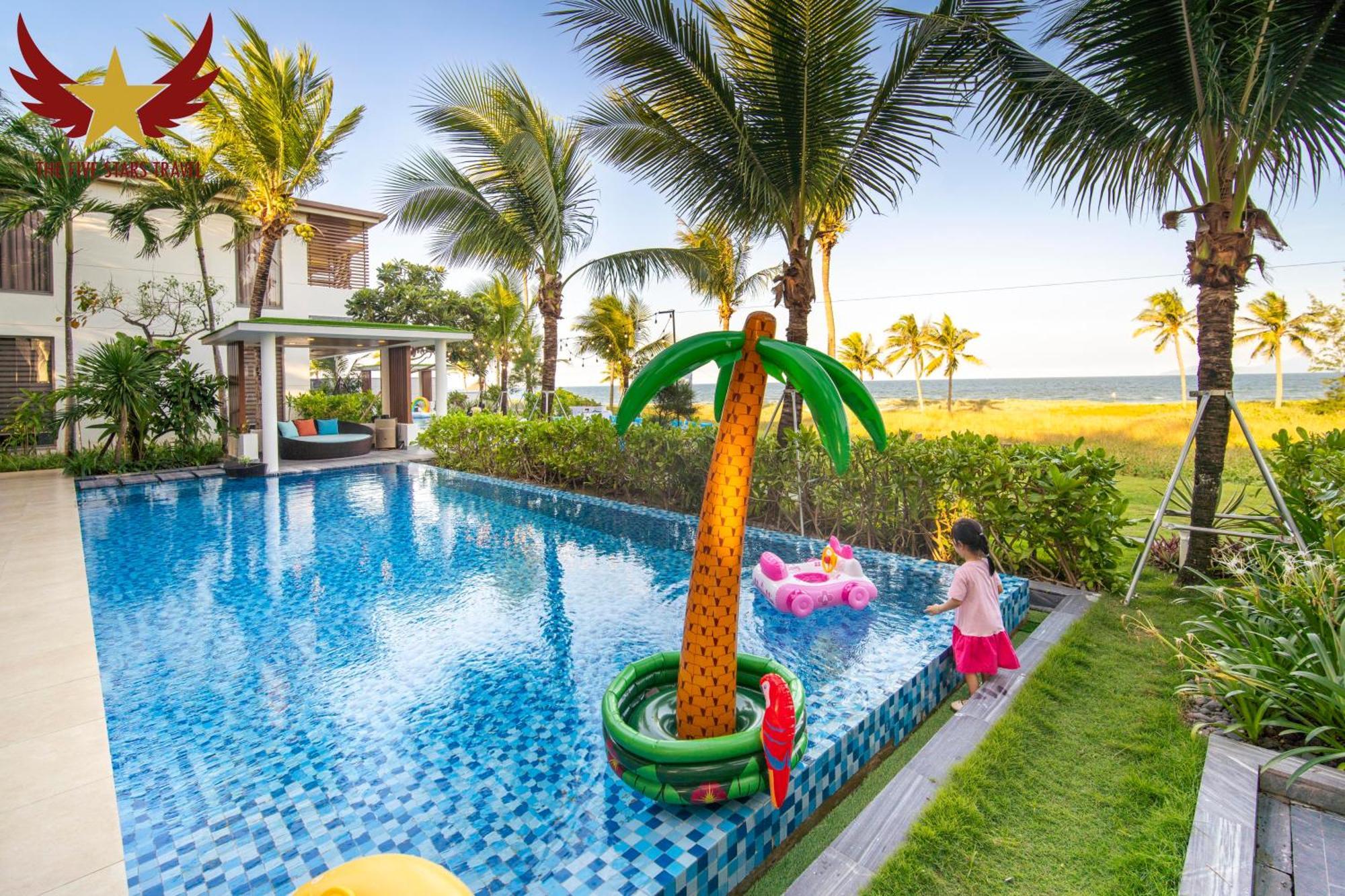 The Five Villas 8 Bedrooms Beachfront - K3 Дананг Екстериор снимка