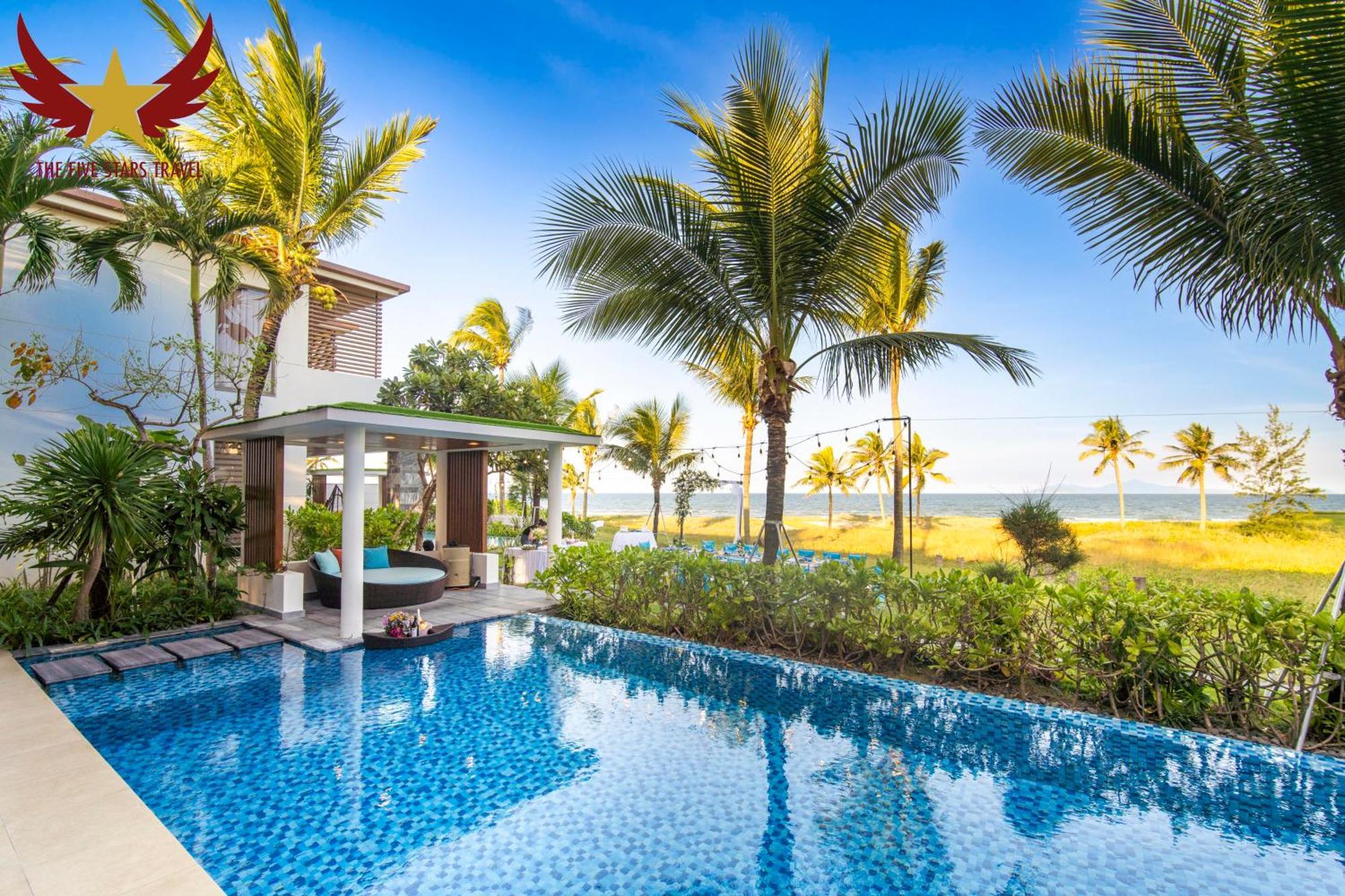The Five Villas 8 Bedrooms Beachfront - K3 Дананг Екстериор снимка