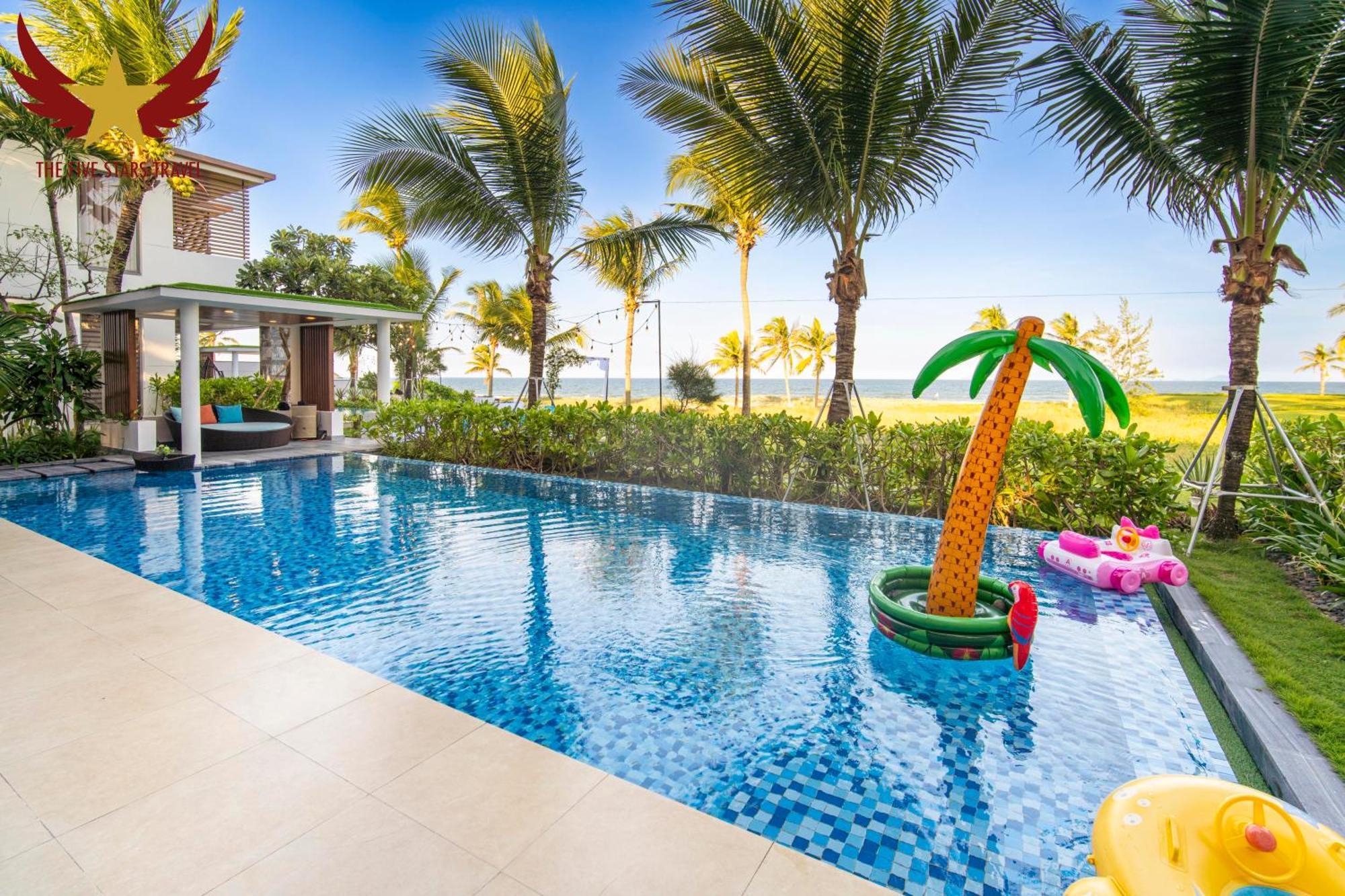 The Five Villas 8 Bedrooms Beachfront - K3 Дананг Екстериор снимка