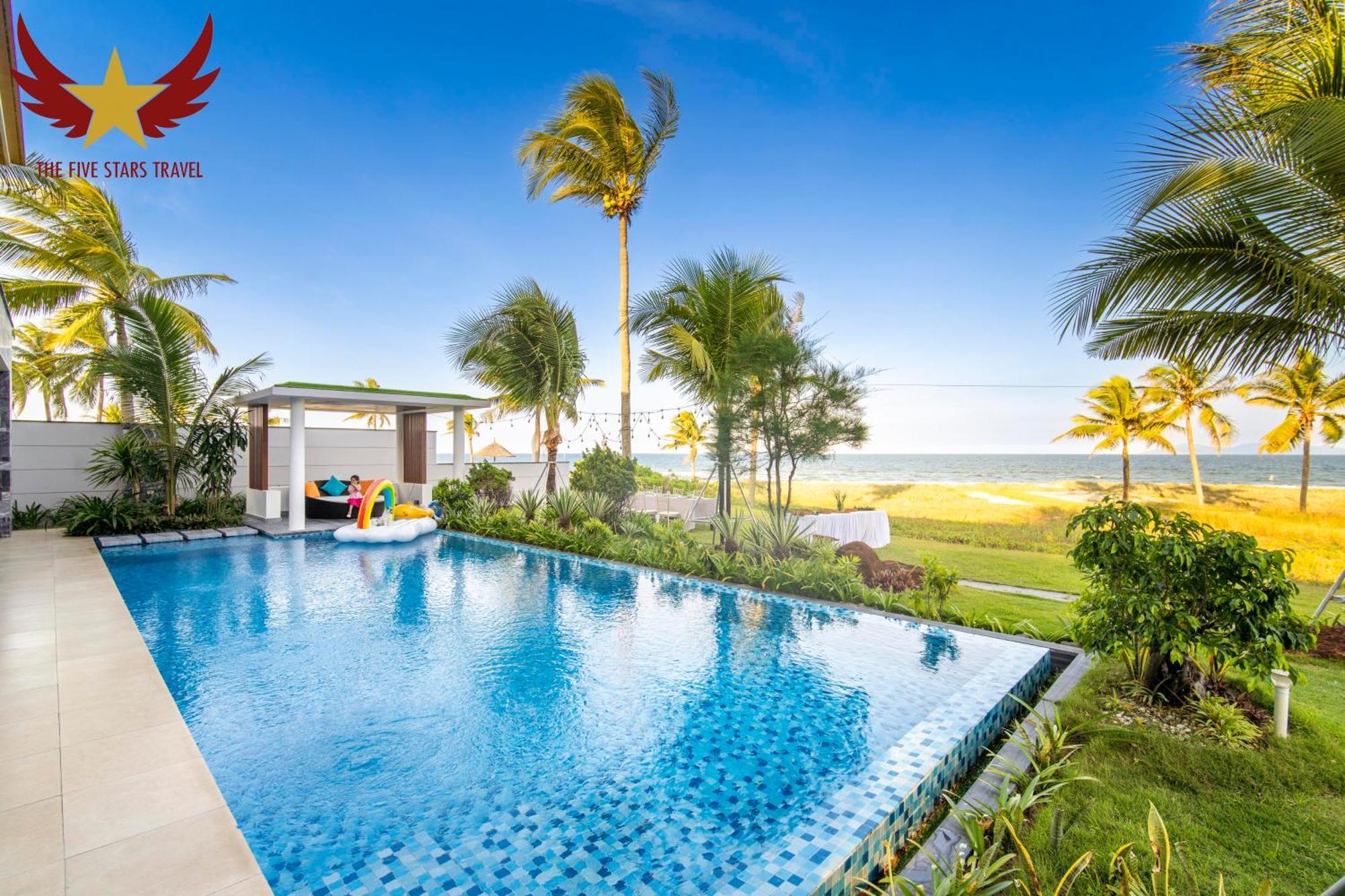 The Five Villas 8 Bedrooms Beachfront - K3 Дананг Екстериор снимка