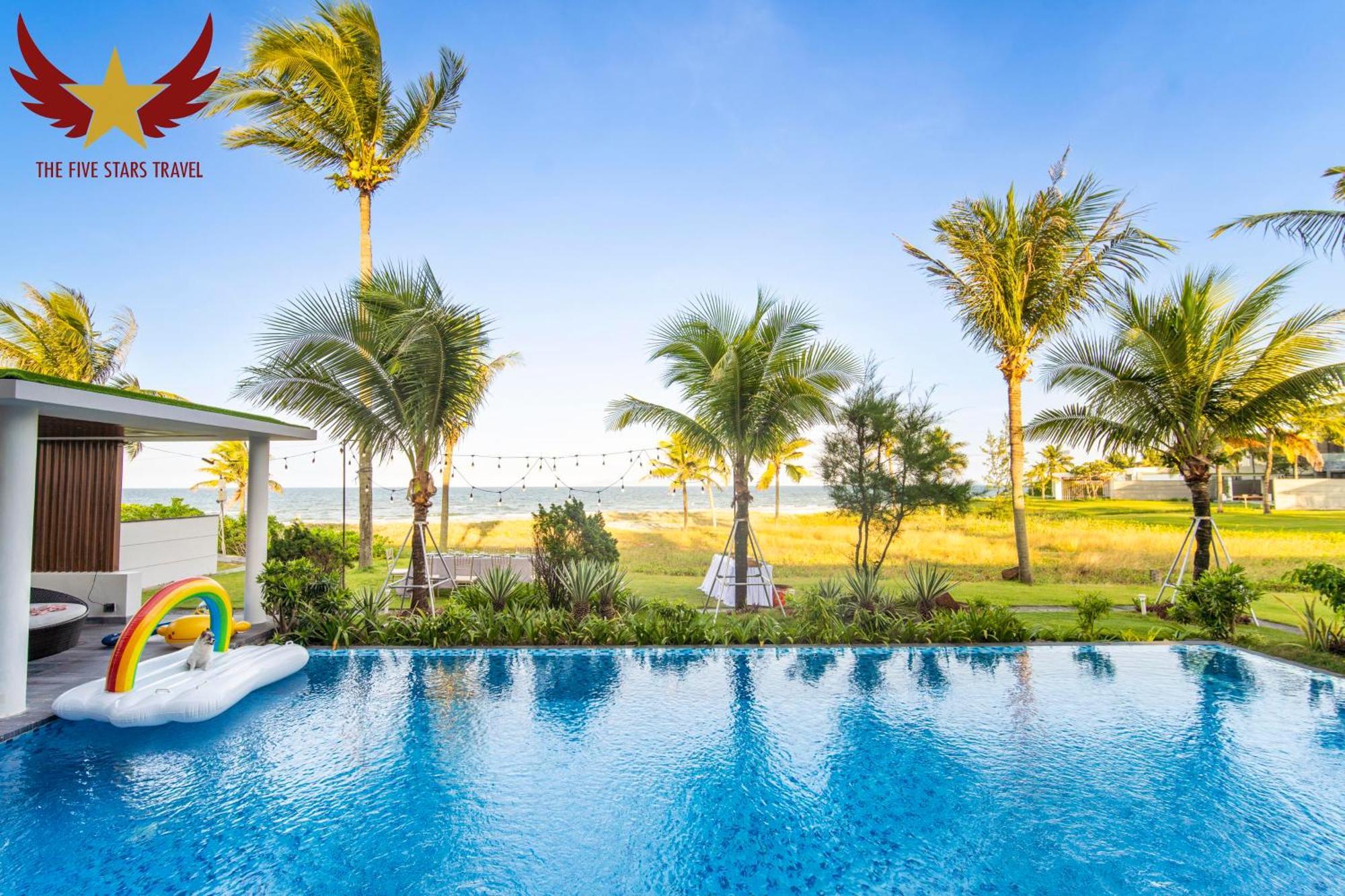 The Five Villas 8 Bedrooms Beachfront - K3 Дананг Екстериор снимка
