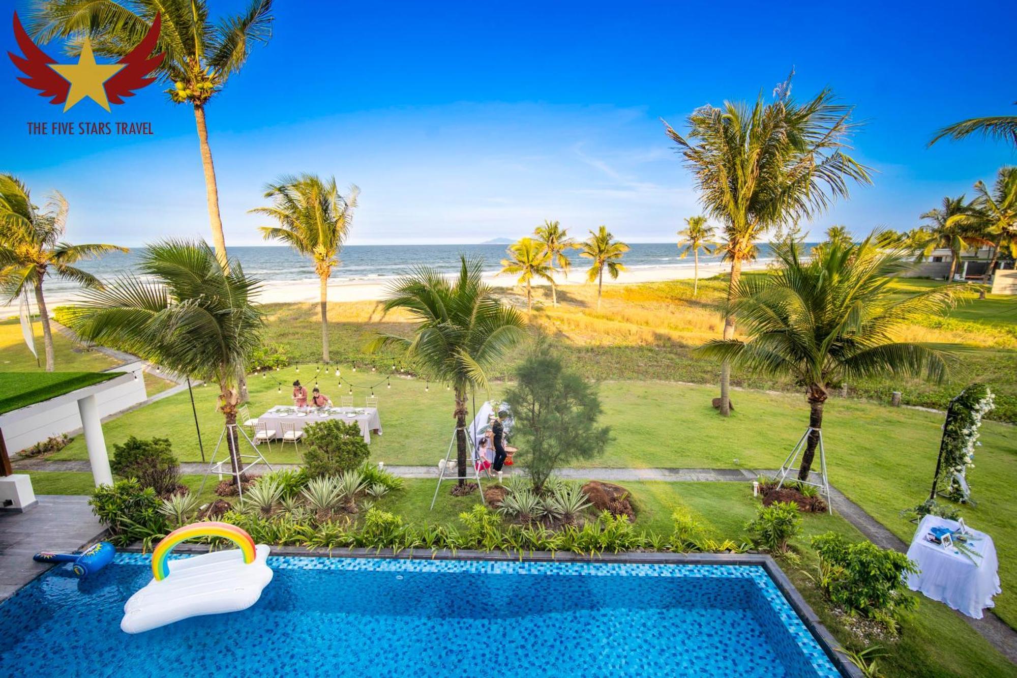 The Five Villas 8 Bedrooms Beachfront - K3 Дананг Екстериор снимка