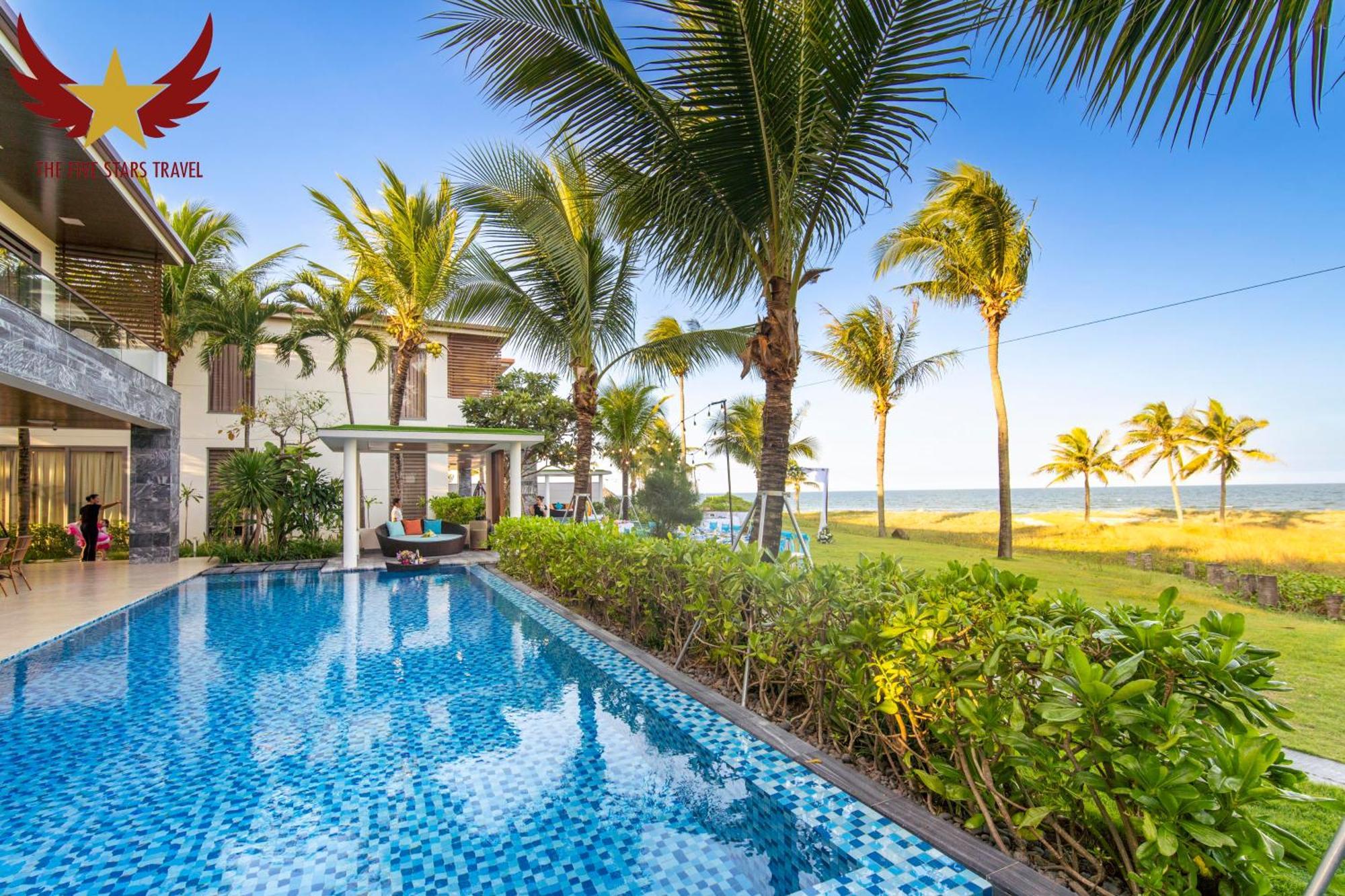 The Five Villas 8 Bedrooms Beachfront - K3 Дананг Екстериор снимка